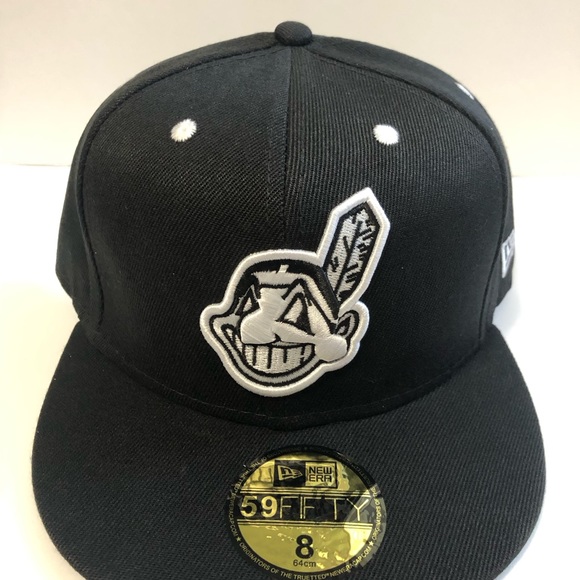 NWT Rare Fitted Cleveland Indians Hat Chief Wahoo - Picture 3 of 4